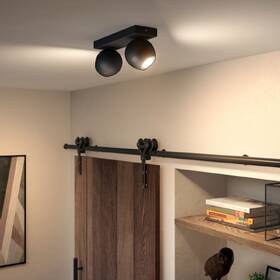 Bodové svítidlo Philips Buckram White Ambiance 2 Spot černá barva
