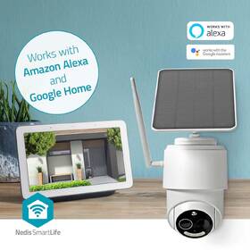 IP kamera Nedis SmartLife venkovní, Wi-Fi, Full HD bílá barva
