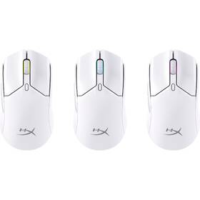 Myš HyperX Pulsefire Haste 2 Mini Wireless bílá barva
