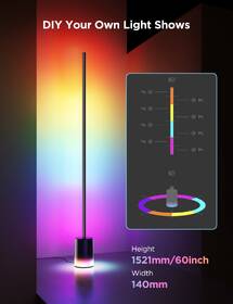 Stojací lampa Govee Floor Lamp 2 RGBICWW LED + ovladač (H607C) 

 obrázek produktu 6 z 7