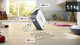 Ruční šlehač Bosch MFQ49300 bílý

 obrázek produktu 9 z 13
