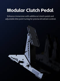 Pedály PXN PD HM Clutch černé

 obrázek produktu 6 z 11