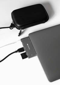 Dokovací stanice Canyon DS-5 5v1 Thunderbolt 3 - Apple Mackbook šedá

 obrázek produktu 7 z 19