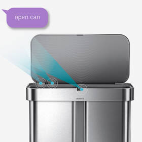 Odpadkový koš na tříděný odpad Simplehuman ST2036 

 obrázek produktu 4 z 4
