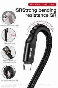 Kabel Baseus Fish-eye Spring USB/USB-C, 1m černý

 obrázek produktu 2 z 4