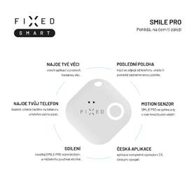 Klíčenka FIXED Smile PRO bílá

 obrázek produktu 5 z 14
