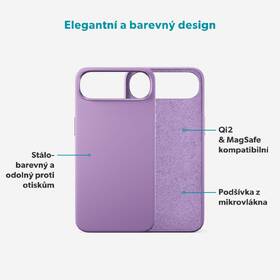 Kryt na mobil Epico Silicone Pro Mag+ na Apple iPhone Air fialový

 obrázek produktu 5 z 5