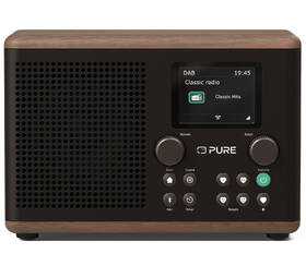 Radiopřijímač s DAB+ Pure Classic H4 černý/hnědý

 obrázek produktu 2 z 6