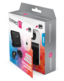 Sluchátka Connect IT True Wireless HYPER-BASS Bluetooth černé

 obrázek produktu 4 z 4