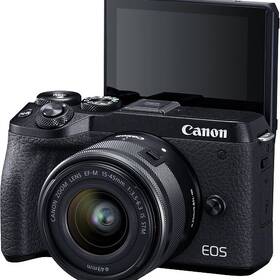Digitální fotoaparát Canon M6 MARK II + EF-M 15-45 IS STM + EVF hledáček černý

 obrázek produktu 1 z 10