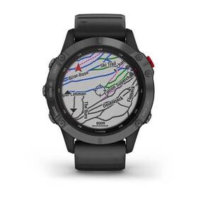 Chytré hodinky Garmin fenix6 PRO Solar - Gray/Black Band (MAP/Music) 

 obrázek produktu 2 z 6