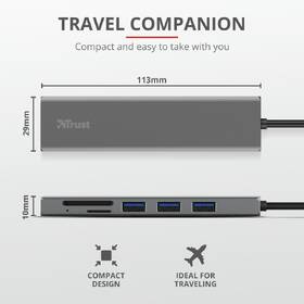 USB Hub Trust Halyx Fast USB-C 

 obrázek produktu 9 z 11