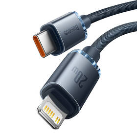 Kabel Baseus Crystal Shine Series USB-C/Lightning 20W 1,2m černý

 obrázek produktu 1 z 10
