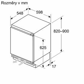 Chladnička Bosch KUR21VFE0 

 obrázek produktu 6 z 11