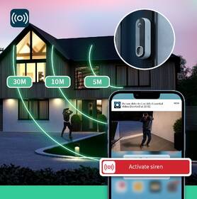Videozvonek Arlo Essential (Gen.2) Video Doorbell and Chime 2K Security bílý

 obrázek produktu 5 z 7