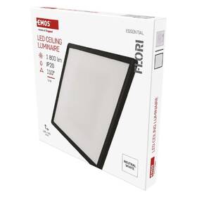 Stropní svítidlo EMOS Flori 18W, 29x29, 1800lm, neutrální bílá černé

 obrázek produktu 2 z 5