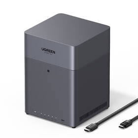 Datové úložiště (NAS) UGREEN NASync DH4300plus - 85660 (Diskless) šedé

 obrázek produktu 2 z 13