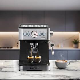 Pákový kávovar Rohnson R-98034 černý/stříbrný

 obrázek produktu 7 z 7