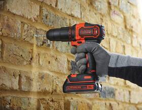 Aku vrtačka Black-Decker BDCHD18K1B2 (s baterií) 

 obrázek produktu 4 z 10