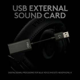Headset Logitech G Pro X černý

 obrázek produktu 11 z 11