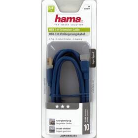 Kabel Hama USB 3.0, 1,8m, prodlužovací modrý

 obrázek produktu 2 z 2