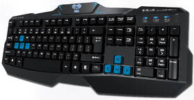 Klávesnice E-Blue Cobra EKM746, CZ/SK černá barva
