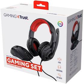 Herní set Trust Basics Gaming headset + myš černý

 obrázek produktu 5 z 5