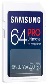 Paměťová karta Samsung SDXC PRO Ultimate 64GB (200R/130W) + USB adaptér 

 obrázek produktu 4 z 6