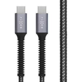 Kabel FIXED Armor USB-C/USB-C, PD, 240 W, 2 m šedý

 obrázek produktu 2 z 9