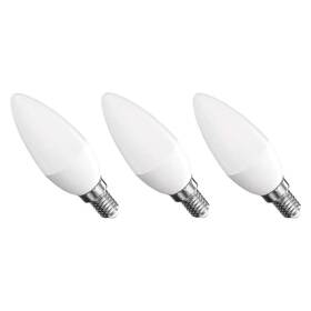 Žárovka LED EMOS Classic svíčka, 4,2W, 470lm, E14, neutrální bílá (3 ks) 

 obrázek produktu 3 z 3