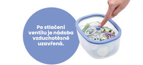 Vakuovací nádoba Status 177152, 0,5 l modrá

 obrázek produktu 6 z 8