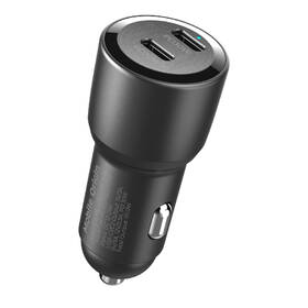 Adaptér do auta Mobile Origin 60W 2xUSB-C černý

 obrázek produktu 3 z 10