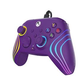 Gamepad Turtle Beach Afterglow Wave RGB - XBOX Series X/S, XBOX One, PC fialový

 obrázek produktu 3 z 8