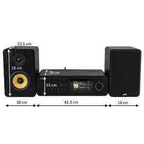 Minisystém JVC MX-E455B černý

 obrázek produktu 5 z 22