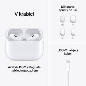 Sluchátka Apple AirPods Pro 2023 s MagSafe (USB‑C) 
 Sluchátka Apple AirPods Pro 2023 s MagSafe (USB‑C)