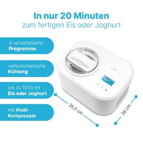 Zmrzlinovač Clatronic ICM 3799 2v1 bílý

 obrázek produktu 7 z 12