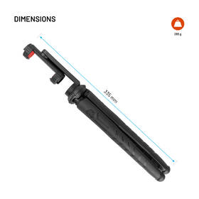 Držák na mobil FIXED Creator Flexible Tripod, 1/4" závit černý

 obrázek produktu 9 z 10