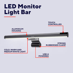 LED světlo Trust Shyne Monitor Light Bar černé

 obrázek produktu 7 z 13