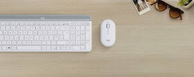 Klávesnice s myší Logitech Wireless Combo MK470 Slim,  CZ/SK bílá

 obrázek produktu 10 z 10