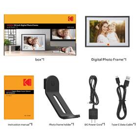 Elektronický fotorámeček Kodak RCF-1018W hnědý

 obrázek produktu 5 z 5