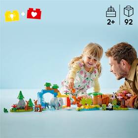 Stavebnice LEGO® DUPLO® 10446 Rodinky divokých zvířat 3 v 1 

 obrázek produktu 9 z 9