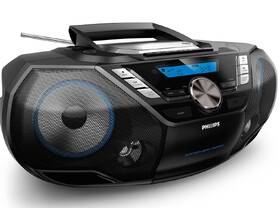 Radiomagnetofon s DAB+/CD Philips AZB798T černá barva
