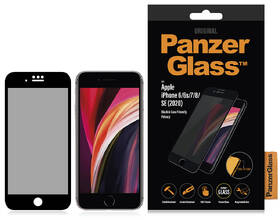 Tvrzené sklo PanzerGlass Edge-to-Edge Privacy na Apple iPhone 6/6s/7/8/SE (2020/22) černé

 obrázek produktu 1 z 4