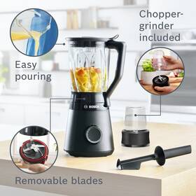 Stolní mixér Bosch MMB6176B černý

 obrázek produktu 5 z 14