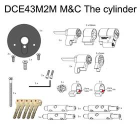 Cylindrická vložka Danalock M&C Color pro Danalock V3, vel. M 

 obrázek produktu 3 z 3