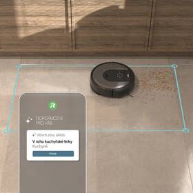 Robotický vysavač iRobot Combo i8 černá barva
