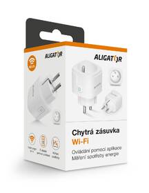 Chytrá zásuvka Aligator Wi-Fi s měřením spotřeby bílá

 obrázek produktu 4 z 4