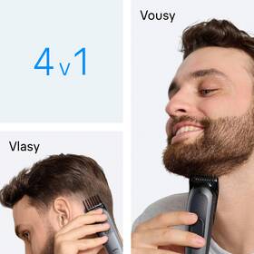 Zastřihovač multifunkční Braun AIO3500 šedý

 obrázek produktu 3 z 6