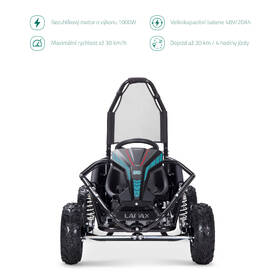 Čtyřkolka LAMAX LAMAX eBuggy UTV50 Long Range 

 obrázek produktu 2 z 6