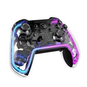 Gamepad White Shark PRAETORIAN RGB - PC,PS3/PS4, Android, iOS ,Nintendo průhledný

 obrázek produktu 1 z 8